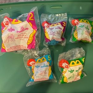 NWT Vintage McDonald's Disney Pixar Bug’s Life Happy Meal set of 5 pieces